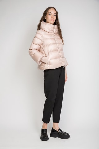 Gewatteerde Jas - Beige