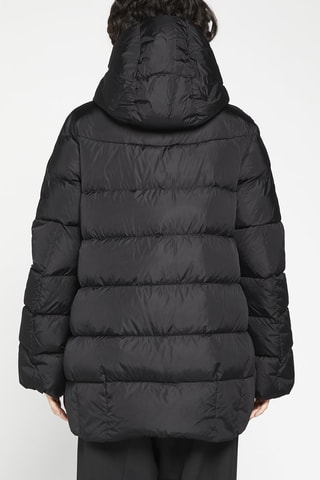 Doudoune à capuche Noir