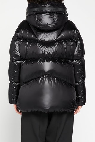 Doudoune à capuche Noir