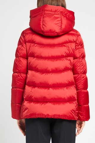 Doudoune à capuche Rouge