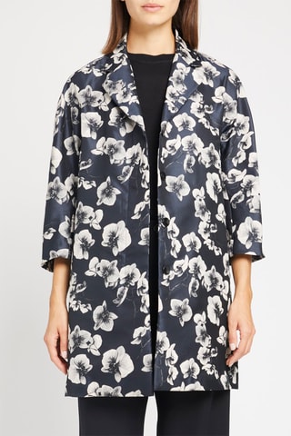 Trench Noir et rose clair