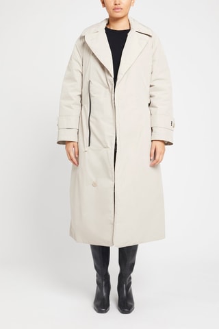 Trench oversize Beige