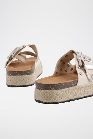 Platform Sandalen - Crèmekleurig