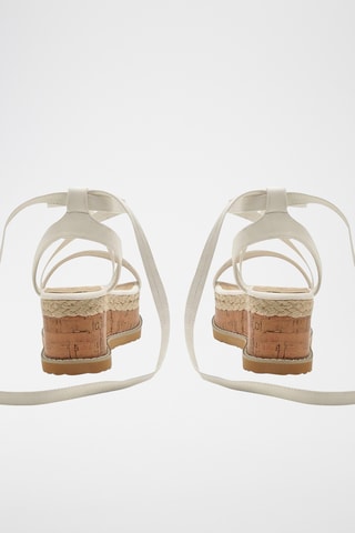 Sandales plateformes - Blanc