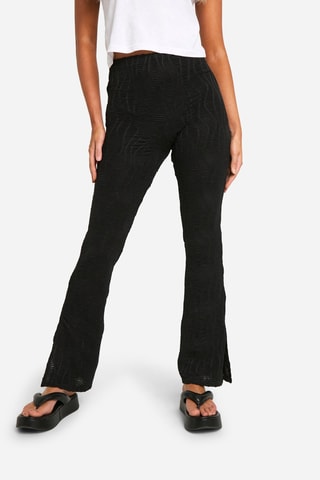 Pantalon flare - Noir