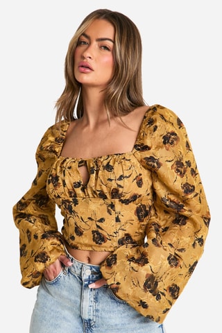 Top - Mosterdgeel