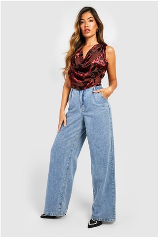 Crop Top - Bordeauxrood