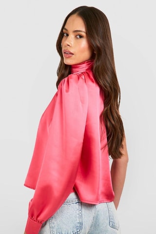 Asymmetrische Top - Fuchsia