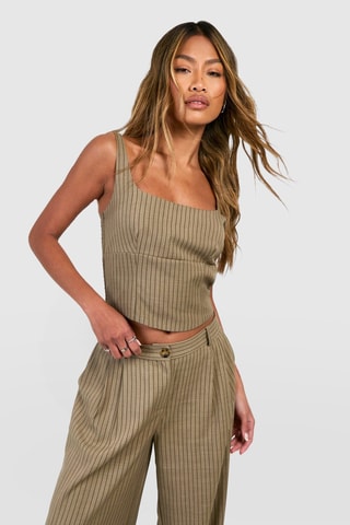 Crop Top - Taupe
