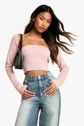 Crop Top - Roze