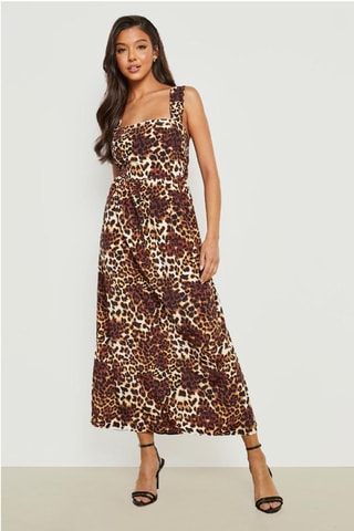 Robe longue - Marron