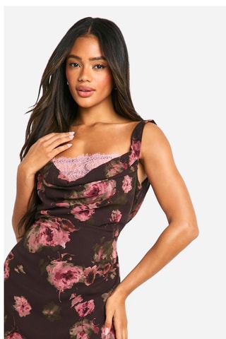 Robe longue - Marron