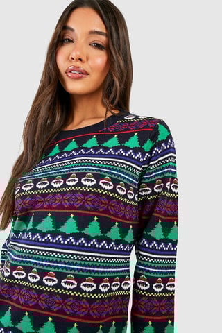 Trui-jurk - Marineblauw