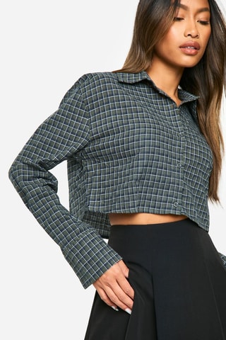 Blouse - Donkergroen