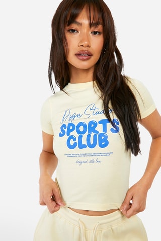 T-shirt - Jaune pâle