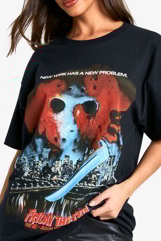 Oversized T-shirt - Zwart