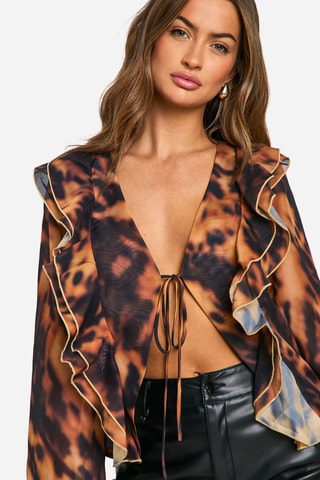 Blouse - Bruin