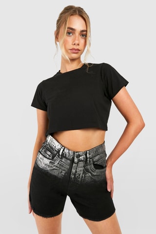 Short - Zilverkleurig 