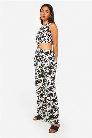 Jumpsuit - Wit en zwart