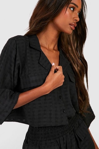 Blouse en Short - Zwart