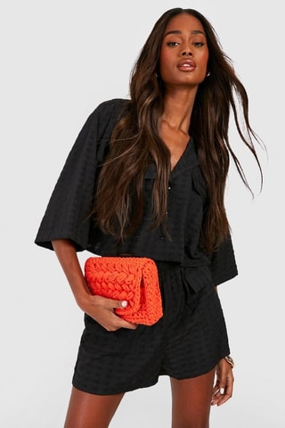 Blouse en Short - Zwart
