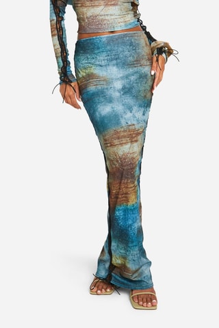 Lange Rok - Turquoise