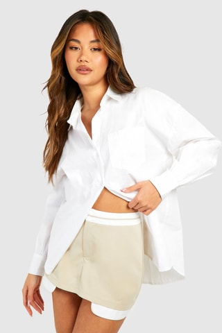 Jupe-short - Beige