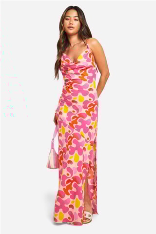 Vestido comprido - Rosa