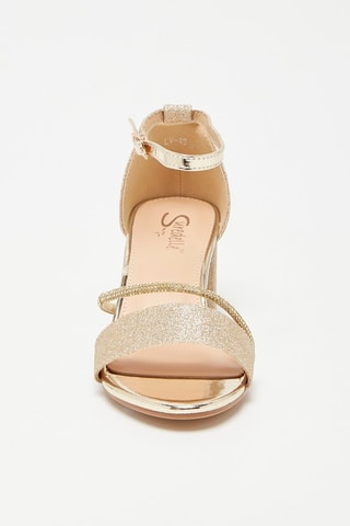 Sandalen met Hak Goudkleurig