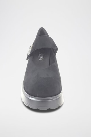 Mary Janes met Hak - Zwart