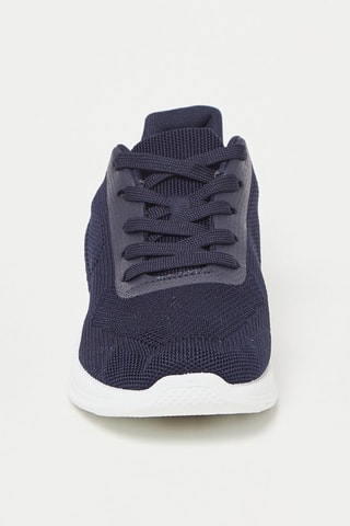 Sneakers - Marineblauw en Wit