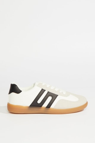 Sneakers - Wit en Zwart