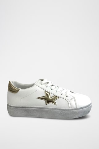 Platform Sneakers - Wit