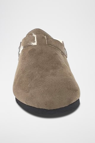 Gevoerde Clogs - Taupe