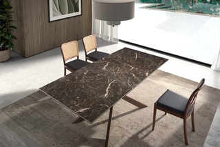 Table extensible - Marron