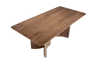 Table à manger en noyer - 200 x 76 x 100 cm
