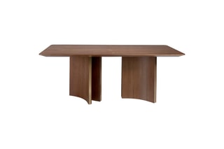 Table à manger en noyer - 200 x 76 x 100 cm