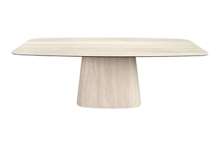 Table à manger en marbre - 240 x 120 x 76 cm
