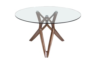 Table à manger Naturel et transparent