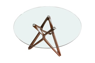 Table à manger Naturel et transparent