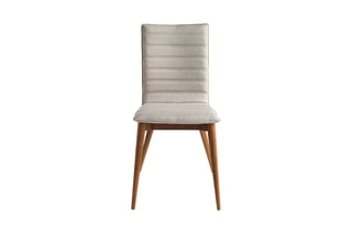 2 chaises Beige et naturel