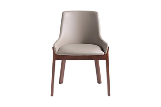 2 chaises Beige et naturel