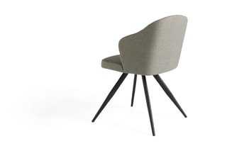 4 chaises Gris et noir
