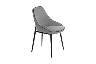 2 chaises Gris et noir