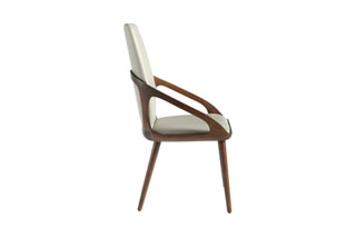 2 chaises Crème et naturel