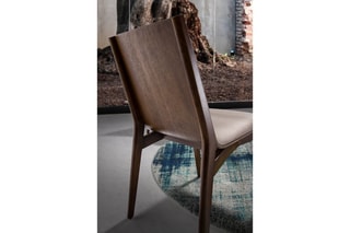 2 chaises Beige et naturel
