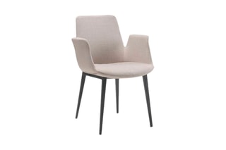 Chaise - Beige et noir