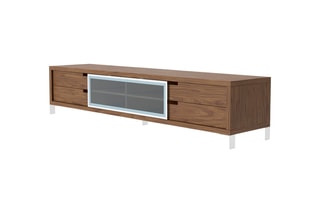 Meuble TV 1 porte - 238 x 53 x 51 cm