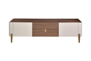 Meuble TV 2 portes - 200 x 47 x 54 cm