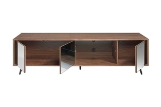 Meuble TV 3 portes 
Imitation noyer